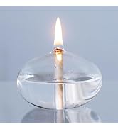 GXFCCYXT Oil Candles for Indoor Use Refillable Liquid Petite Oil lamp - Sturdy Borosillicate Glas...