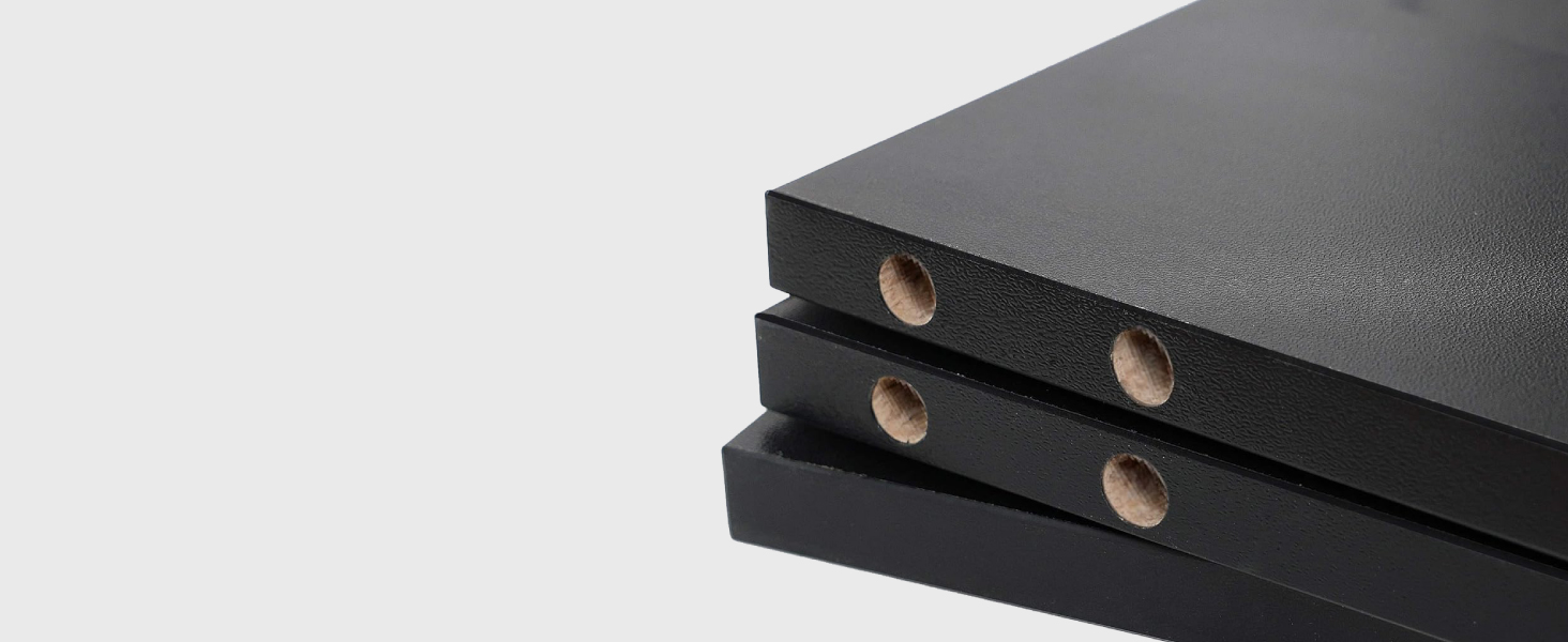 0.6" thickened MDF panel, supports up to 55 pounds, ensures durability and stability.