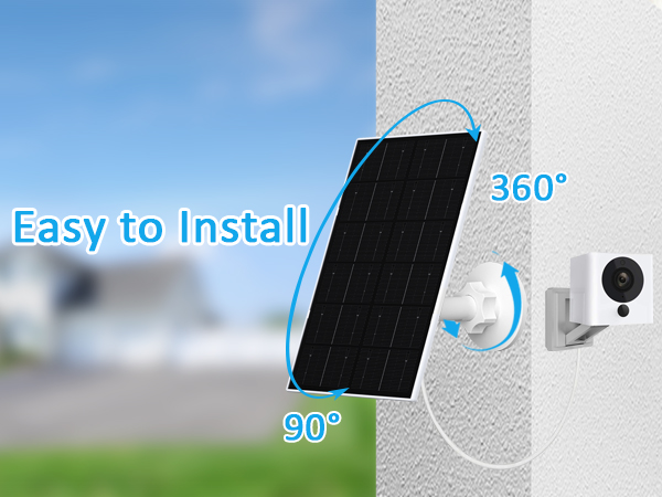 Solar Panel for WYZE Camera