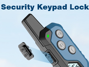 Security keypad lock