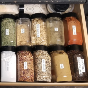 Plastic Spice Containers