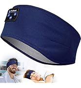 Fulext Sleep Headphones Bluetooth Headband,Sleeping Headphones Sports Headband Headphones, Long T...