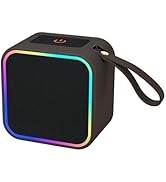 Hosgubo Bluetooth Speaker,LED Light,Stereo Pairing