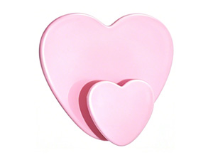 Heavy-duty hooks Heart Shaped Wall Hook Cute hooks Self Adhesive Towel Hooks