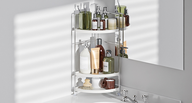 bathroom countertop organizer