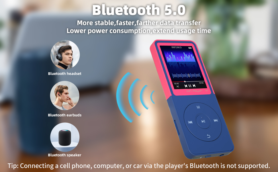 mp3 player with bluetooth