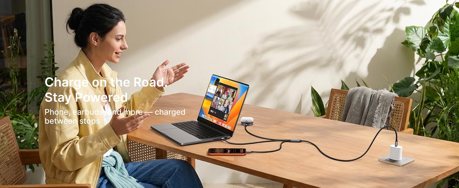 5-in-1 Charger Cable and Magnetic Wireless Charger