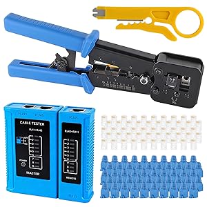 cat 5 crimping tool kit
