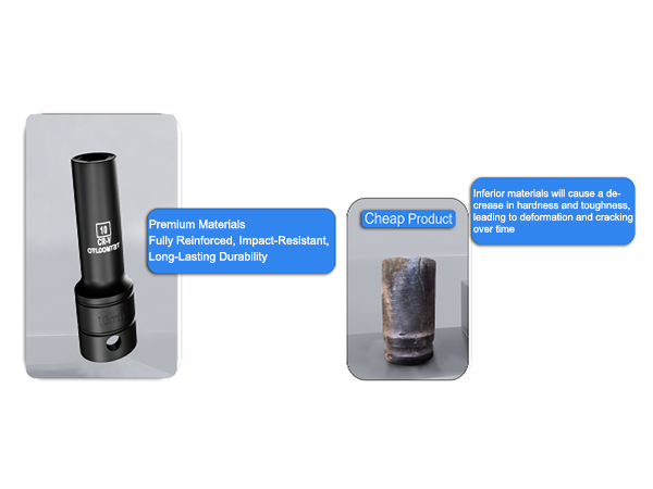 Real Material Overall thickeningfor impact resistance andlong. asting durability