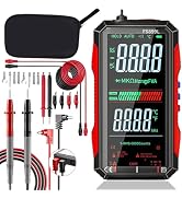 2026 Upgraded FS899L Digital Multimeter, Color Screen, USB-C with 16pcs Silicone Multimeter Test ...