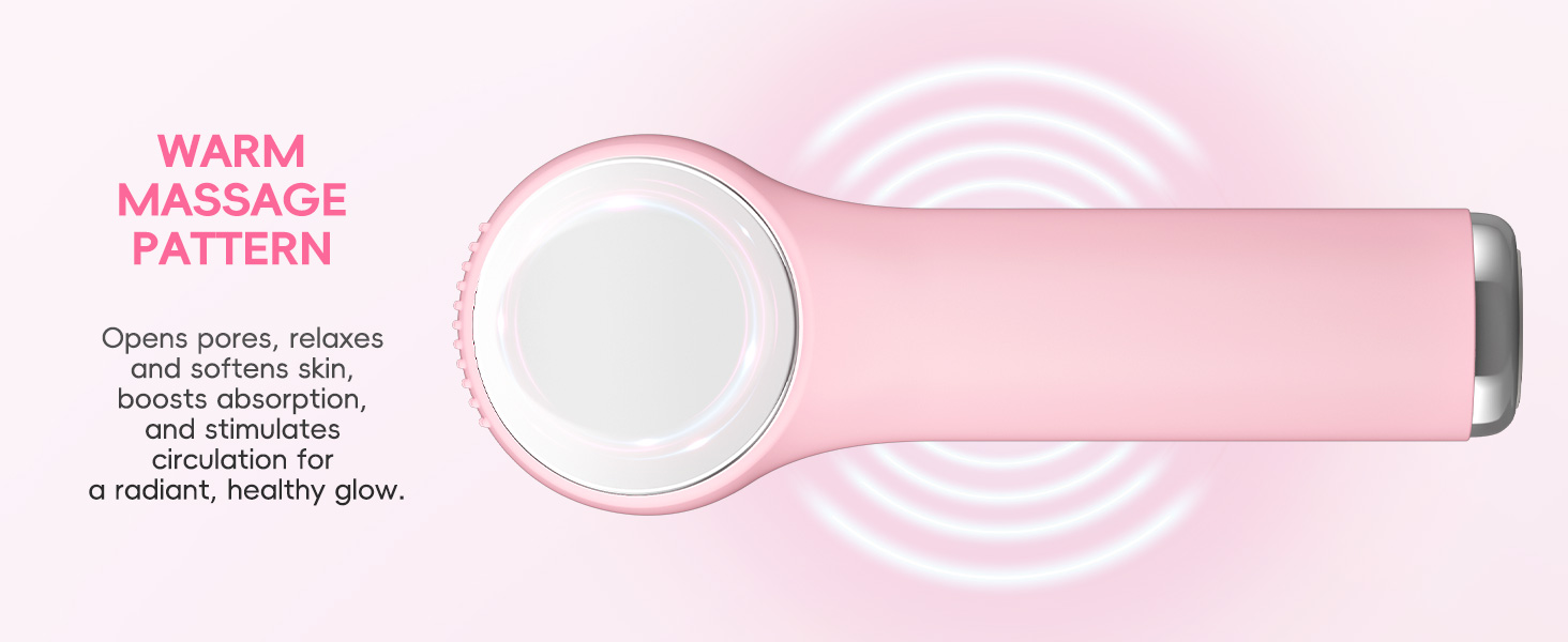 vibrating face massage device
