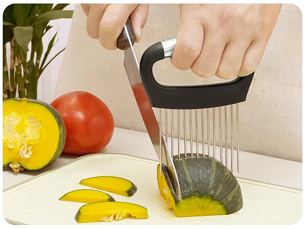 onion slicer with cover