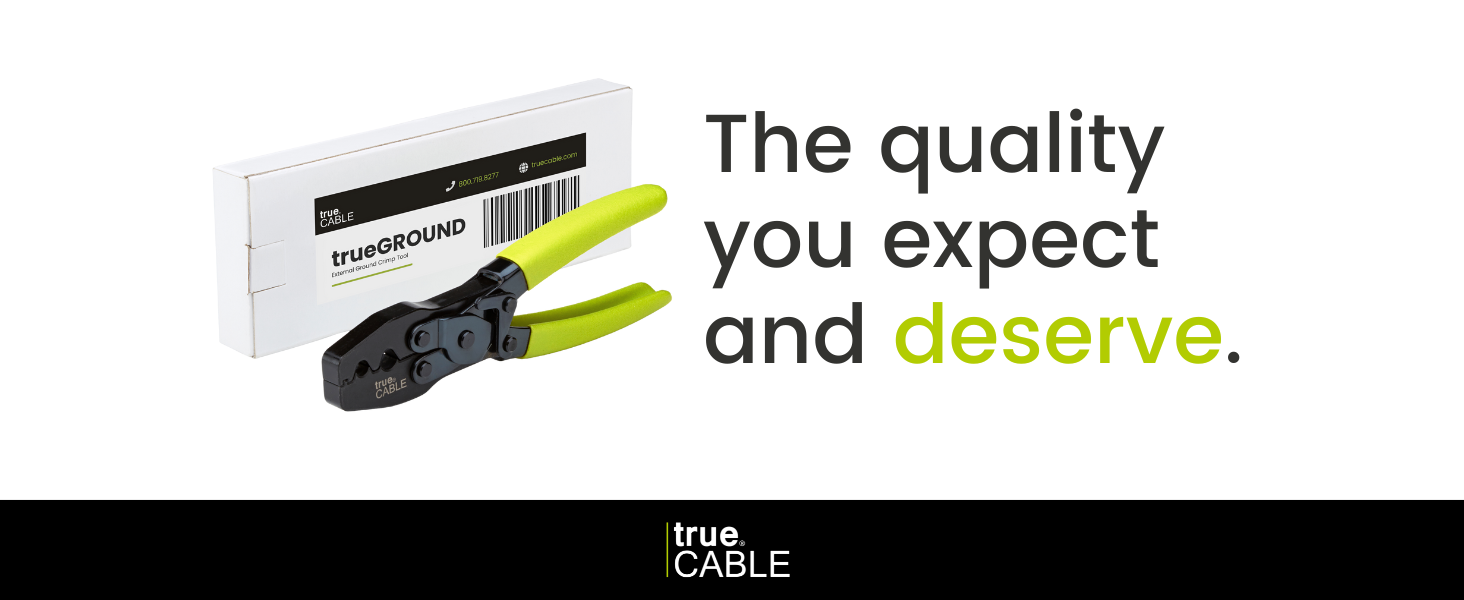 trueground external crimping tool the quality you expect and deserve