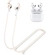 Anti-Lost Strap for AirPods 4 Ultra Strong Anti-Slip Sports Soft Silicone Lanyard Accessories Com...