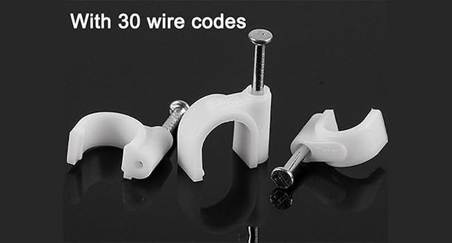 Power Adapter and 24.9ft/7.6m Type-C Power Charging Cable for Ring Battery Doorbell(2024 Release)