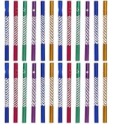 150 Pieces Wind Chime Tubes for Crafts, Aluminum Wind Chime Empty Tubes Supplies Parts Kit for DI...