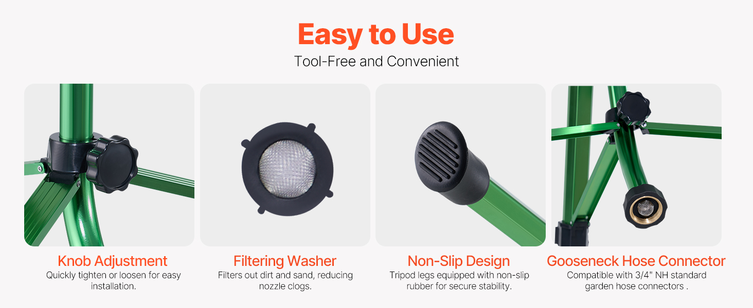 tripod lawn sprinkler