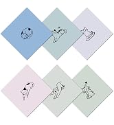 CREATCABIN 6Pcs Glasses Cleaning Cloth Microfiber Cleaning Cloths Multicolor Cat Glasses Cleaner ...