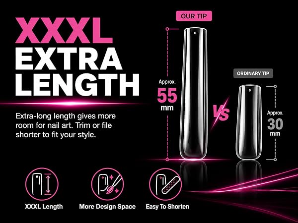 XXXL EXTRA LENGTH