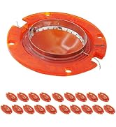 5 CORE 2 Inch Universal Phenolic 20PCS Diaphragm Replacement DIY Voice Coil 50.8mm with High Pitc...