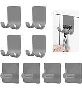 CGBE Razor Holder for Shower, 4 Packs Razor Holder and 4 Packs Shower Hooks, Self Adhesive Shaver...