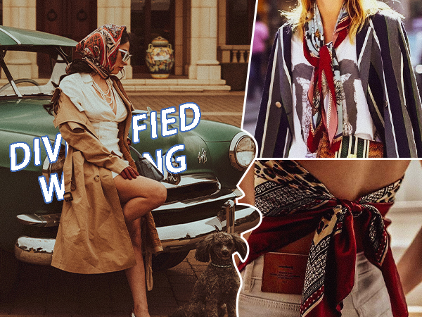 13 silk scarf