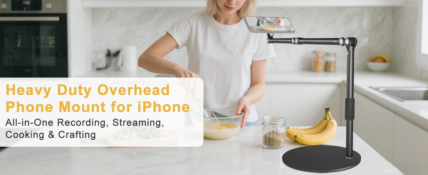 overhead phone mount