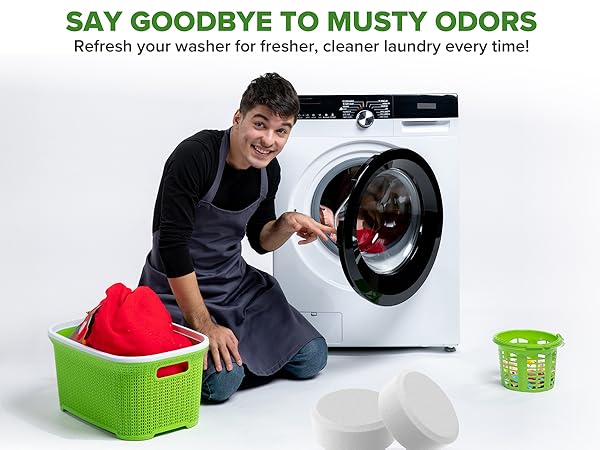 washing machine cleaner and deodorizer
