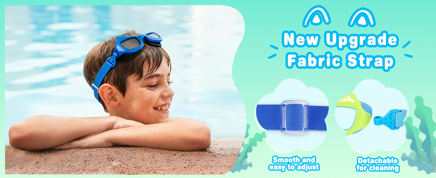 fabric-strap-swim-goggles-no-hair-tangling