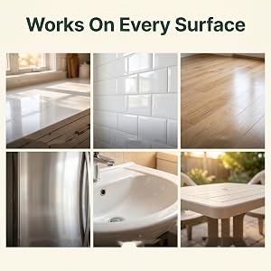 For Compatible Floors & Household Surfaces