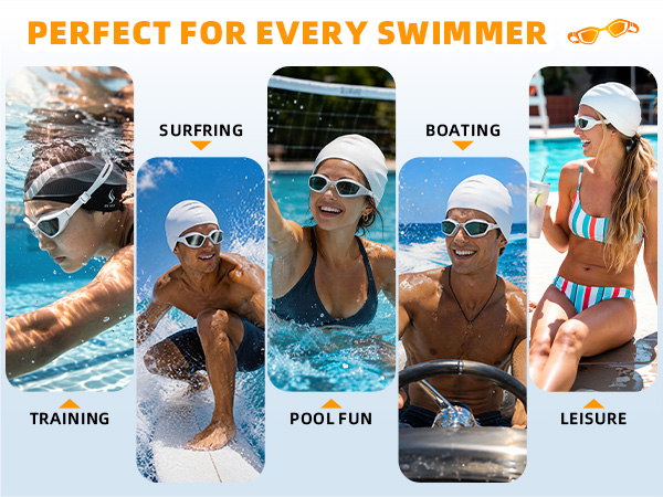 BENICE Swim Goggles