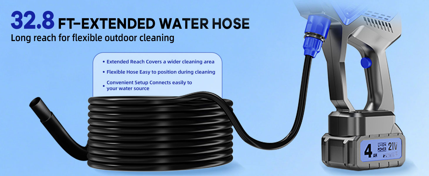 32.8ft hose
