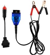 allsun OBD2 Memory Saver for Car,Battery Replacement Tool Prevents Radio/Clock/ECU Reset,Dual-Pow...