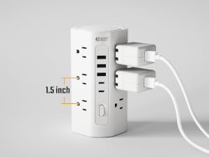 power strip wide spaced outlets