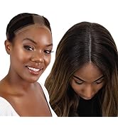milano collection human hair wig grip short length wigs glueless band for lace front white women