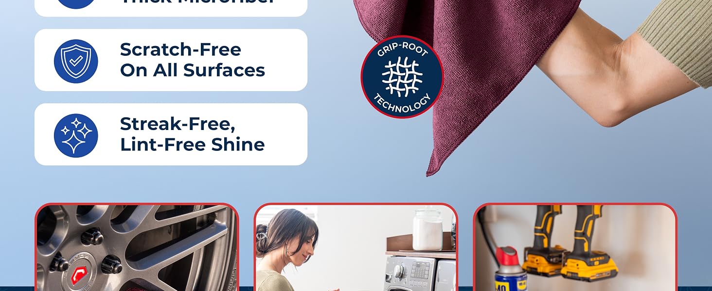Streak-Free, Lint-Free shine