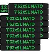 Miaozhun 12 Pack 308 Winchester / 7.62×51 NATO Magazine Marking Bands .308 Win / 7.62 NATO Magazi...