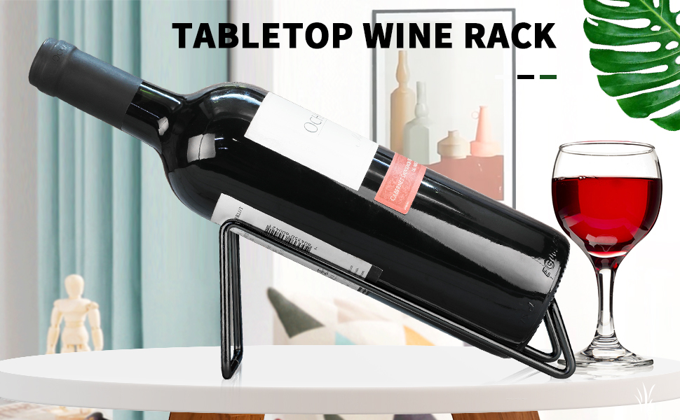 tabletop wine rack
