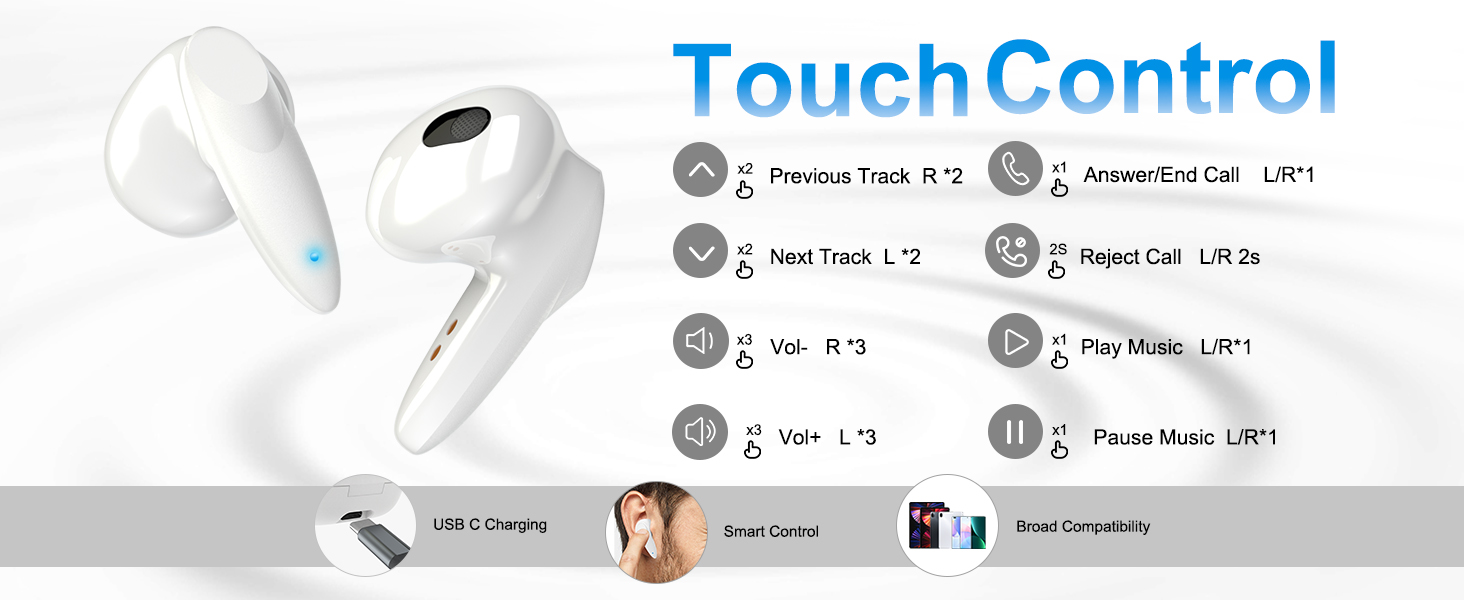 wireless earbuds