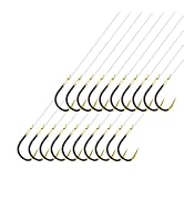 Small Barbless Fishing Hook with Line