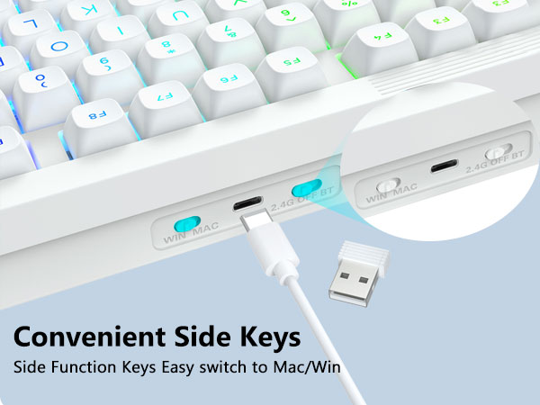 Convenient Side Keys