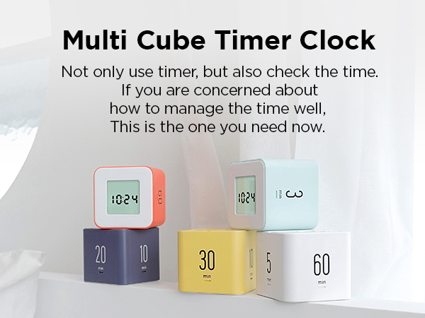 Multi Cube Timer Clock