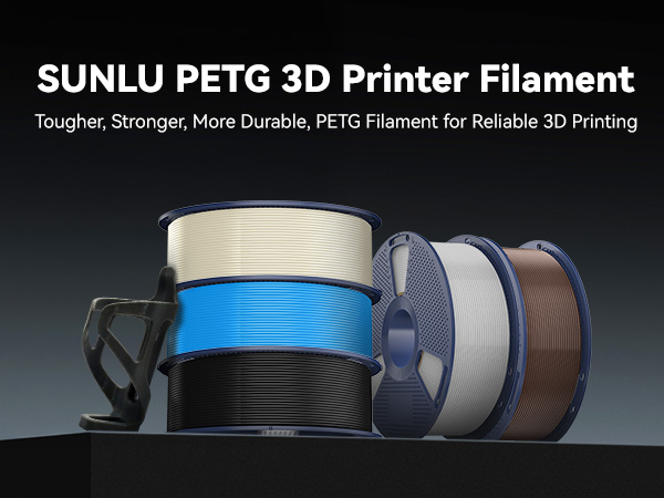 SUNLU 3D Printer Filament 3D Printing Filament 3D Printer Filament 3D PETG Filament 1.75mm