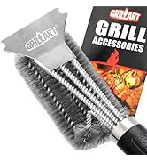 GRILLART Grill Brush and Scraper BBQ Brush for Grill, Safe 18