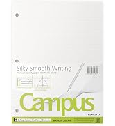 ??Kokuyo Campus Loose Leaf Paper for 3 Ring Binders, 8-1/4