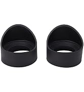 Heayzoki Soft Rubber Eyepiece Eye, 27mm/1.06in Inner Diameter Rubber Eyecups for 42-48mm/1.65-1.8...