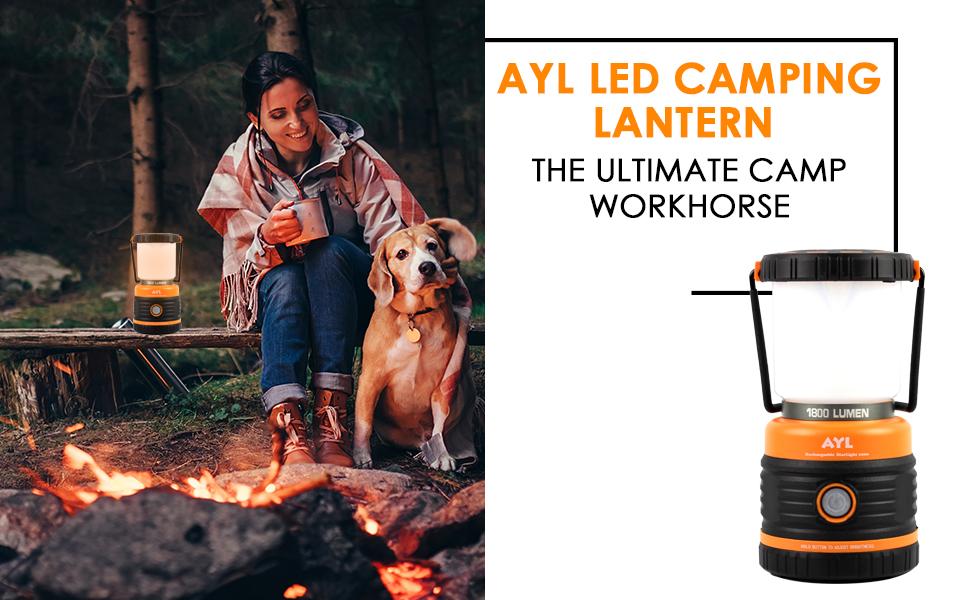 AYL Led Camping Lantern - The Ultimate Camp Workhorse