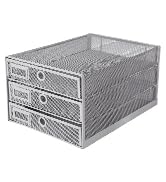 Exerz Paper Sorter 3 Tier Drawers A4 / Multifunctional Desk Organizer/Letter Tray
