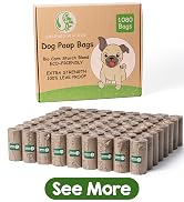 GREENER WALKER Poop Bags for Dog Waste, 1080 Doggy Waste Bags Extra Thick Strong 100% Leak-Proof ...