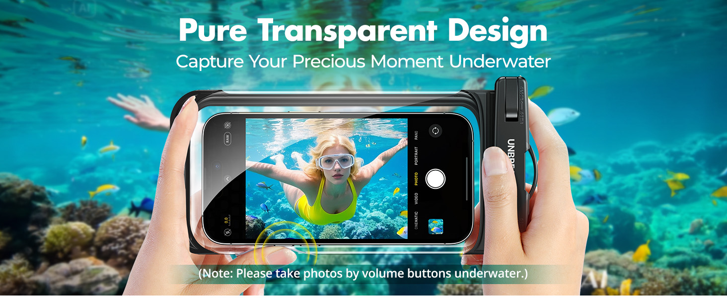 Ideal for underwater